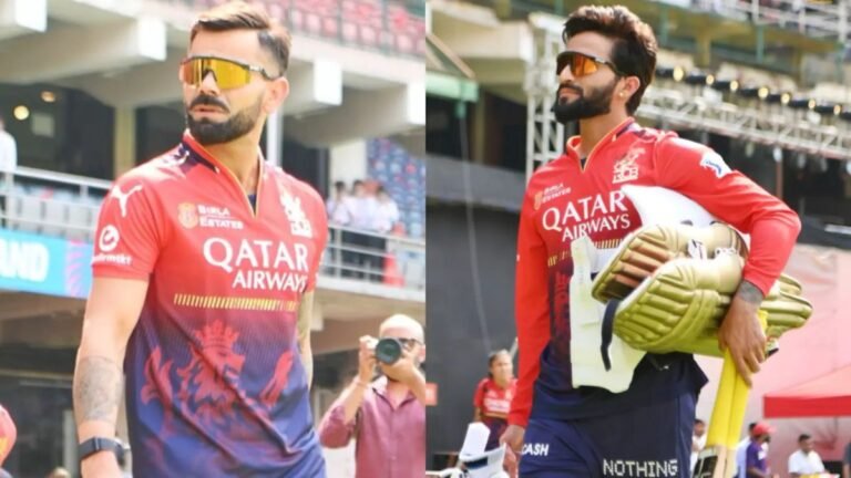 Royal Challengers Bengaluru players training at M Chinnaswamy Stadium