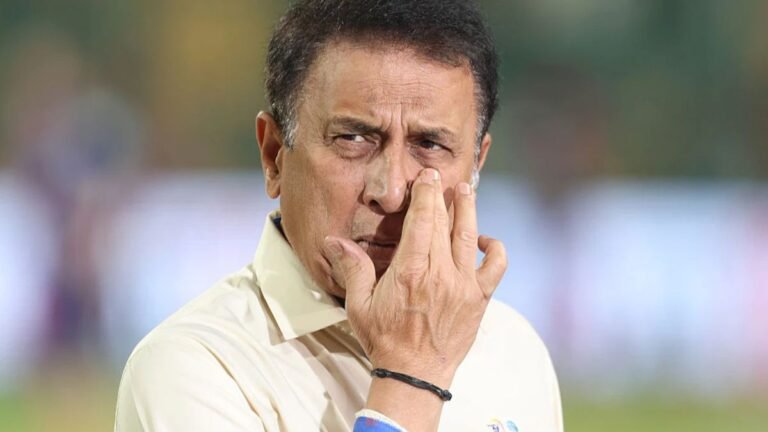 Sunil Gavaskar reacting to IPL 2026 match delays highlighting on field interruptions and BCCI action debate