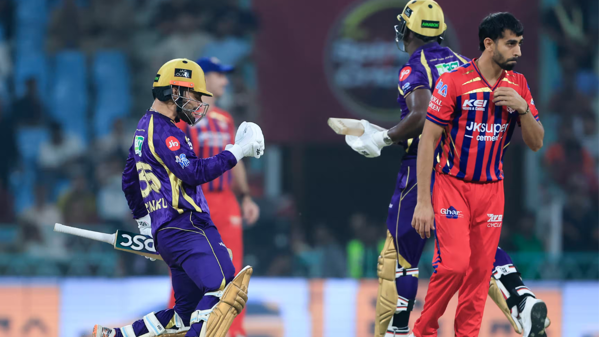 KKR Beat LSG in Super Over Thriller in I...